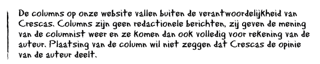 Weblogs disclaimer