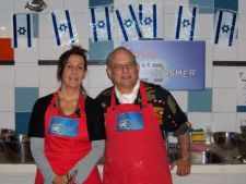 Het Crescasteam: Gita Hacham en Paul Gabriner