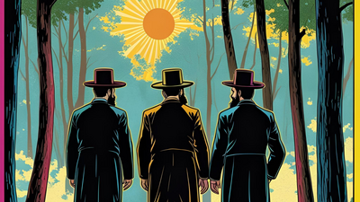 Cover: Drie chassidische denkers