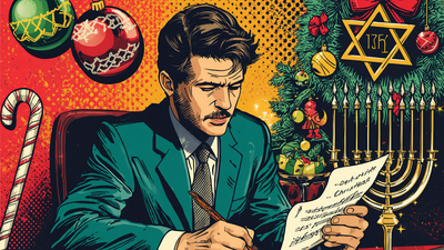 Cover: Witte Kerst met Joodse Noten: