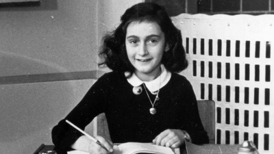 Cover: Anne Frank, schrijfster