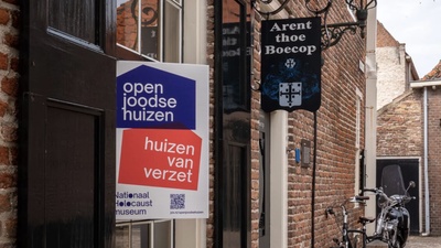 Cover: Open Joodse Huizen | Huizen van Verzet